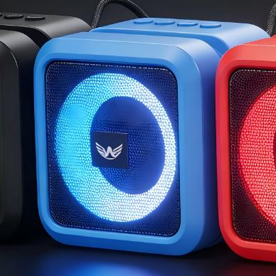 Caixa de som Bluetooth Altomex com luz RGB e tecnologia TWS da Vapto